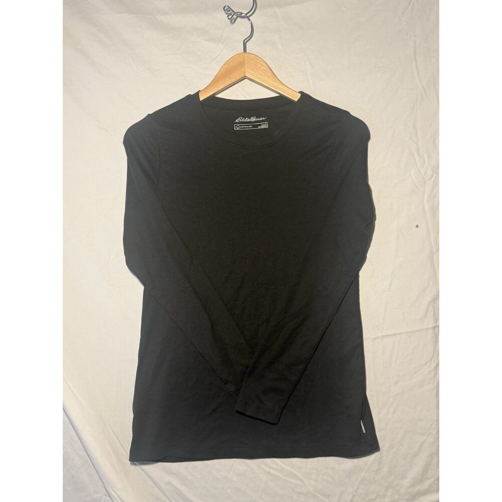 Eddie Bauer Women’s 100% Cotton Long Sleeve T Shirt Bundle